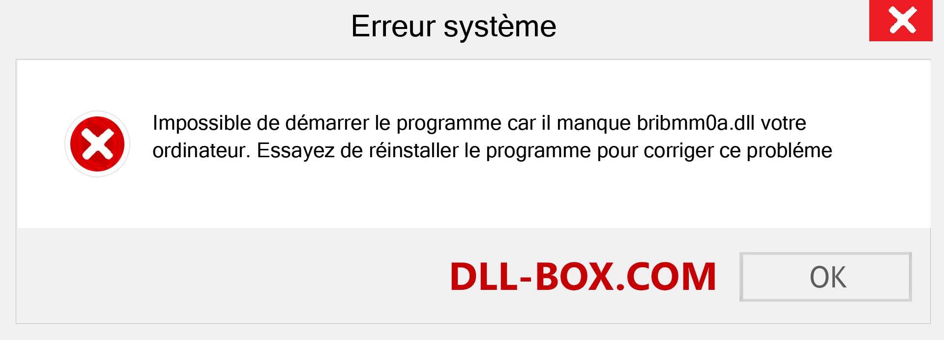 Le fichier bribmm0a.dll est manquant ?. Télécharger pour Windows 7, 8, 10 - Correction de l'erreur manquante bribmm0a dll sur Windows, photos, images