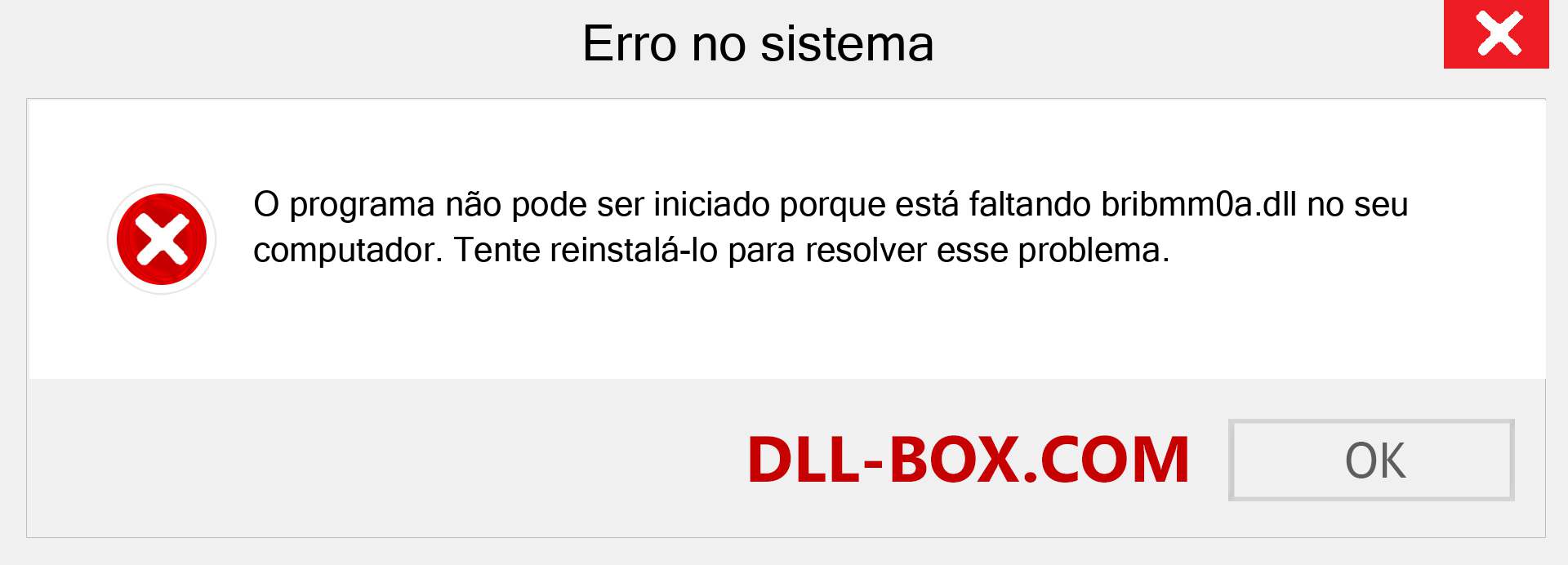 Arquivo bribmm0a.dll ausente ?. Download para Windows 7, 8, 10 - Correção de erro ausente bribmm0a dll no Windows, fotos, imagens